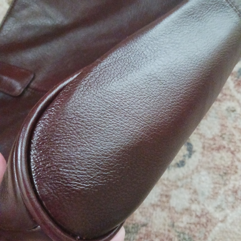 Ameribag Dark Brown Leather Tote - Picture 5 of 6